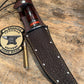 Treeman Fighter Horsehide Crotch stag Elephant ear sheath